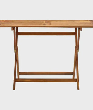 Opvouwbare Tuintafel Acacia Hout 120x70x75 cm - Duurzaam & Lichtgewicht