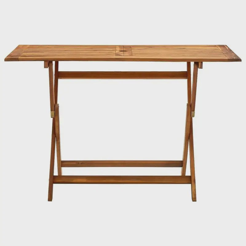 Opvouwbare Tuintafel Acacia Hout 120x70x75 cm - Duurzaam & Lichtgewicht