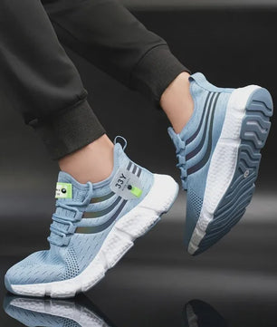Herensneakers Ademend Lichtgewicht Mesh - Casual Sport & Hardloopschoenen
