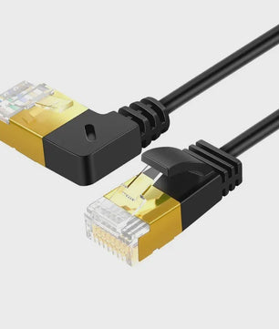 Hoekige CAT7 UTP Ethernet Netwerkkabel (RJ45) - 90 Graden Omhoog/Omlaag/Links/Rechts