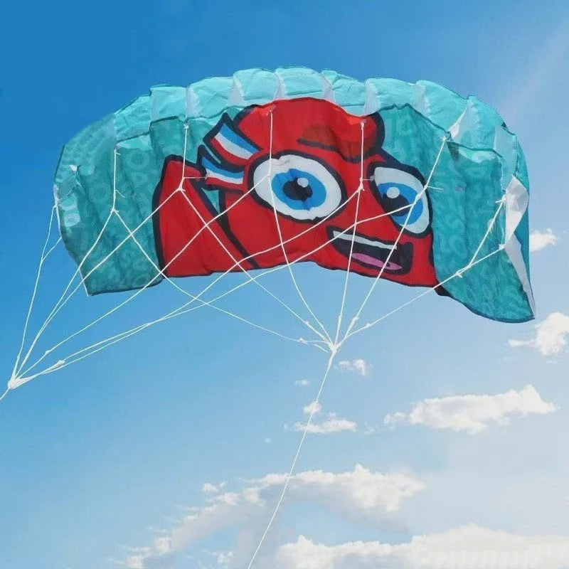 Dual Line Stunt Power Kite - Beginners Kitesurf & Strandplezier