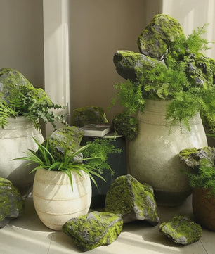 Realistische Gesimuleerde Mos Steen - Decoratieve Kunst Rots voor Tuin en Landschap