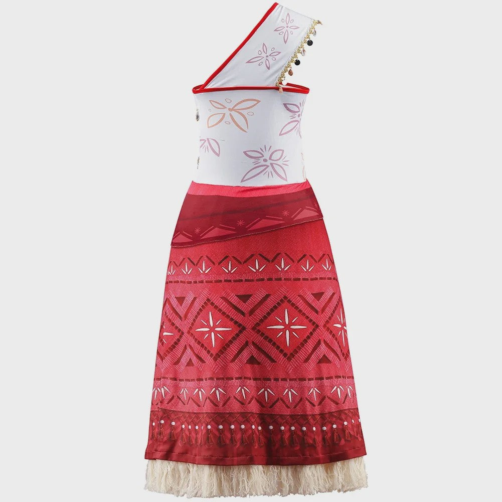 Moana Kostuum Jurk Dames - Ocean Adventure Cosplay Outfit