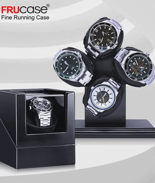 FRUCASE Automatische Horloge Winder Box - Houd uw Automatische Horloges Altijd op Tijd