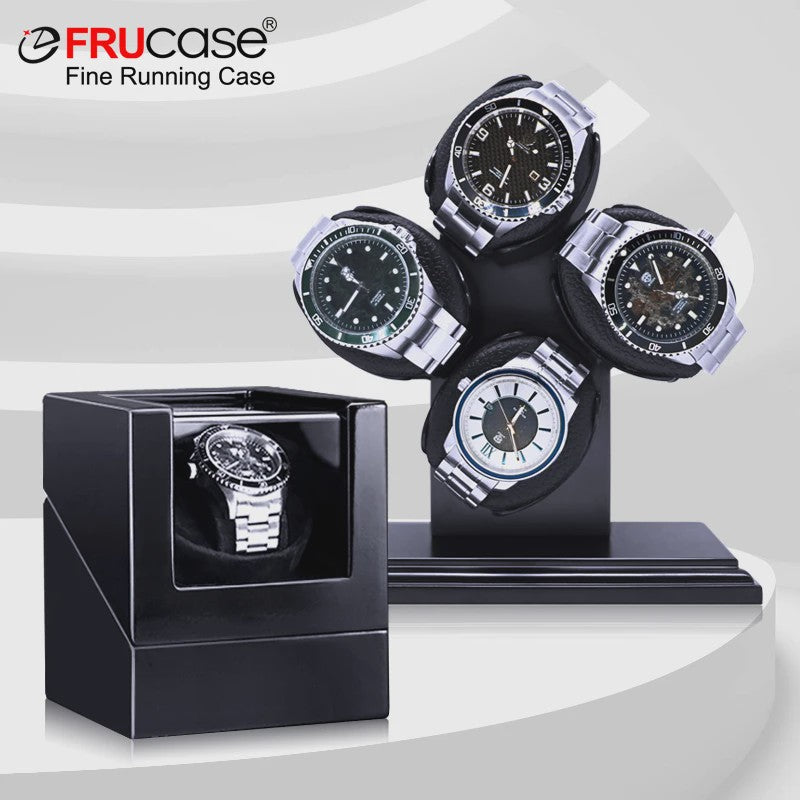 FRUCASE Automatische Horloge Winder Box - Houd uw Automatische Horloges Altijd op Tijd