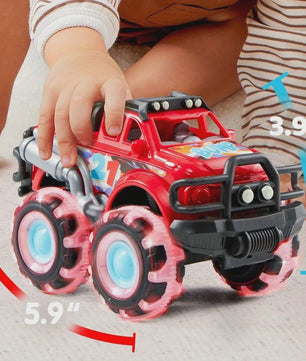 JOYFY 3-Pack Monster Trucks met Verlichte LED Wielen - Frictie Speelgoed voor Kinderen