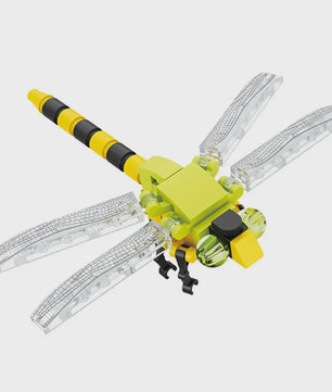 Bouwblokken Insecten Set: Vlinder, Bij, Mier, Sprinkhaan & Meer - Educatief Speelgoed voor Kinderen