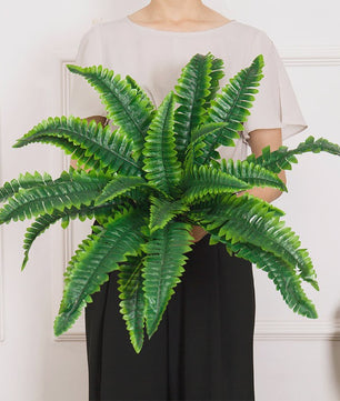 Kunstplant Boston Varen - Levenssechte Kunstvaren, UV-bestendig voor Buiten & Binnen Decoratie