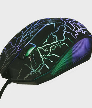 Gaming Muis met 3200DPI, Ergonomisch Design en Kleurrijke LED Verlichting