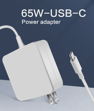 65W USB-C Snellader PD Adapter voor Laptops | MacBook, Dell, HP, Lenovo