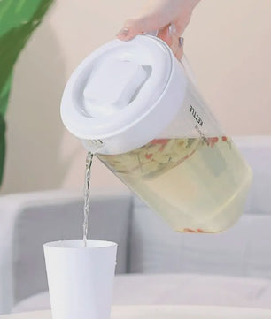 Grote Kunststof Waterkan met Deksel - 1.3L, 2.2L, 3L - Hittebestendig & Valbestendig