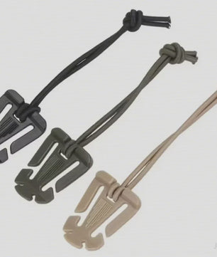 5-delige Rugzak Gesp Karabijnhaak Clips - Outdoor Nylon Camping Tas Hanger