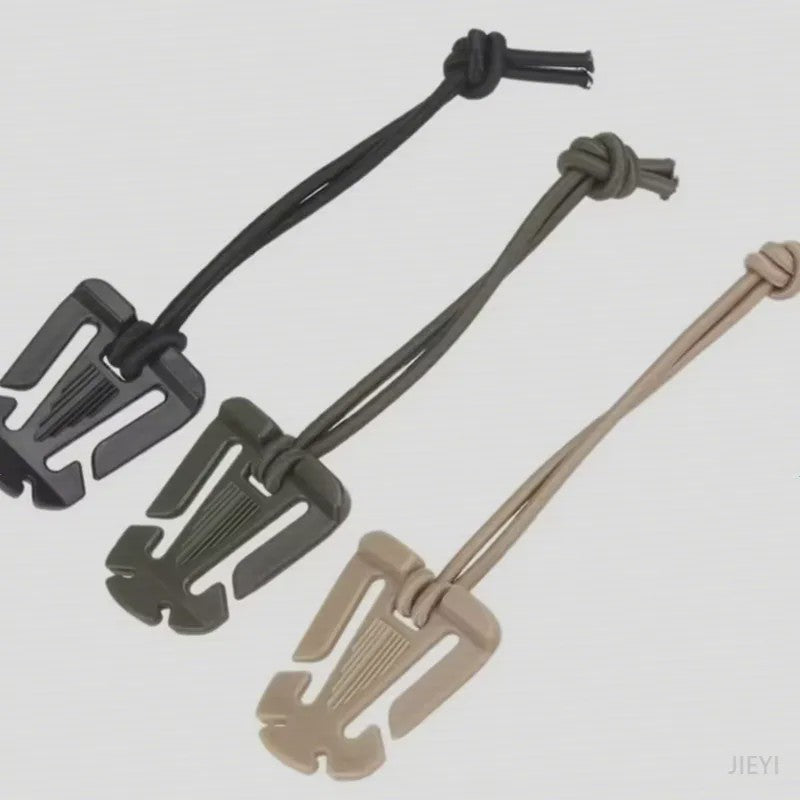 5-delige Rugzak Gesp Karabijnhaak Clips - Outdoor Nylon Camping Tas Hanger