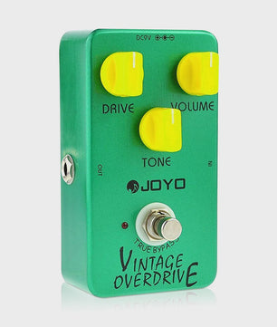 JOYO JF-01 Vintage Overdrive Gitaarpedaal - Breed Gainbereik voor Blues & Rock