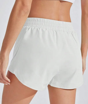 Dames Yoga & Fitness Shorts: Elastische Running Workout Leggings voor Sport & Gym