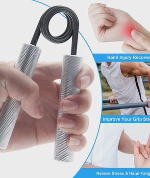 6-Pack Hand Grippers met Schuimrubberen Handvatten - Versterk Grip, Armen en Vingers