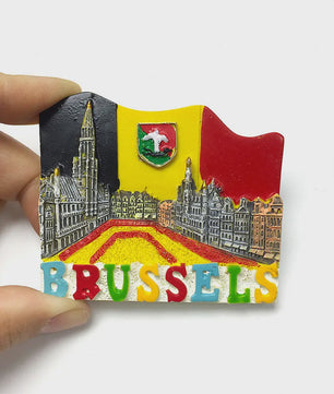 België Koelkastmagneet - Souvenir & Decoratie voor de Keuken