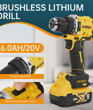 DeWalt DCD805 20V Brushless Accuboormachine - Krachtig & Compact