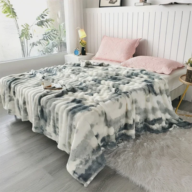 Luxe Imitatie Konijnenbont Plaid: Zacht, Dik & Warm voor Elk Seizoen