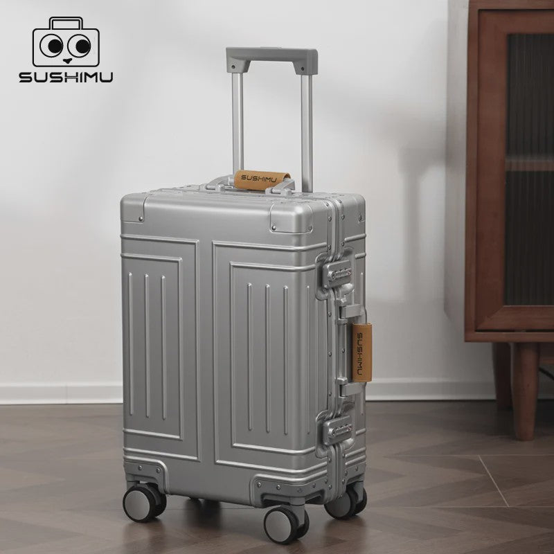 Luxe Aluminium-Magnesium Trolley Koffer - 20, 24, 28 inch