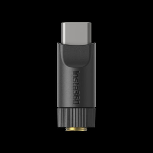 USB-C naar 3.5mm Jack Adapter voor Lavalier Microfoon - Draadloze Zender Audio-opname