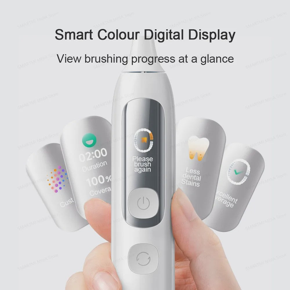 MIJIA Smart Elektrische Tandenborstel Pro - App Controle, IPX8 Waterdicht, Lange Batterijduur