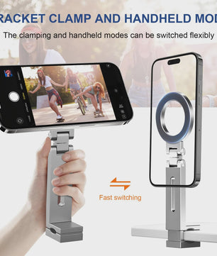 Magnetische Telefoonstandaard: Draagbaar, Opvouwbaar & Verstelbaar voor iPhone
