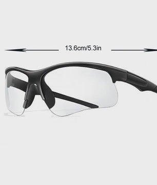 Photochrome Fietsbril - UV-bescherming & Winddicht voor Mannen & Vrouwen | Sport & Outdoor