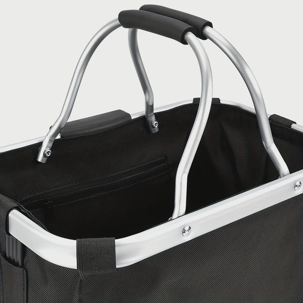 Opvouwbare Fietsmand voor Huisdieren & Boodschappen - Afneembaar met Quick Release