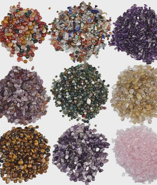 Decoratieve Natuurstenen Kristallen Chips - Diverse Soorten voor Huis, Aquarium en Reiki Healing