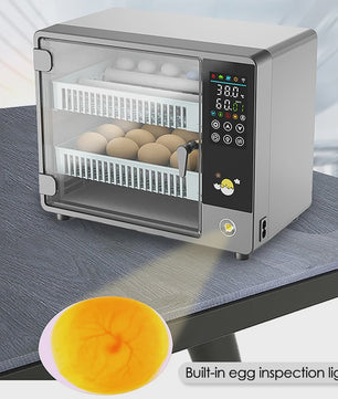 Automatische Incubator voor 24 Eieren met Temperatuurcontrole en Keerfunctie