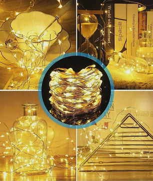 Waterdichte Batterij Sfeerverlichting met Afstandsbediening - 8 Modi voor Kerst, Feest & Decoratie