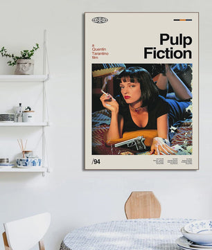 Iconische Film & TV Canvas Posters: Friends, Back to the Future, Pulp Fiction, The Godfather