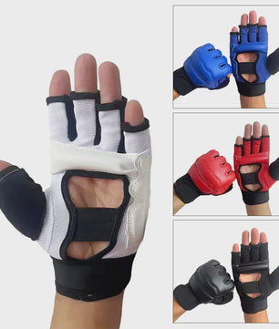 Half Finger Bokshandschoenen PU Leer - MMA, Kickboksen, Karate, Muay Thai Training