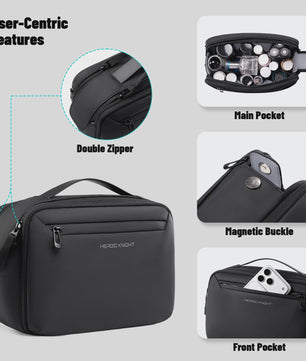 Waterdichte Reis Toilettas - Organizer voor Toiletartikelen, Make-up & Gym Essentials - Unisex
