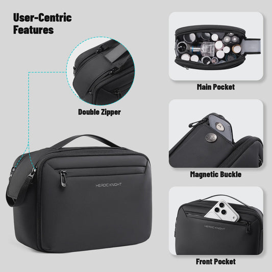 Waterdichte Reis Toilettas - Organizer voor Toiletartikelen, Make-up & Gym Essentials - Unisex