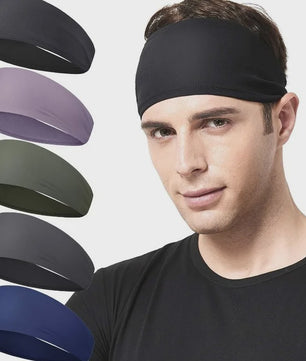 Sportieve Hoofdband voor Fitness & Yoga - Zweetabsorberend & Elastisch Katoen