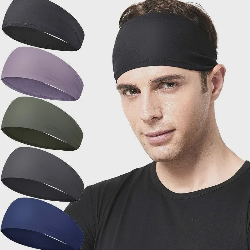 Sportieve Hoofdband voor Fitness & Yoga - Zweetabsorberend & Elastisch Katoen