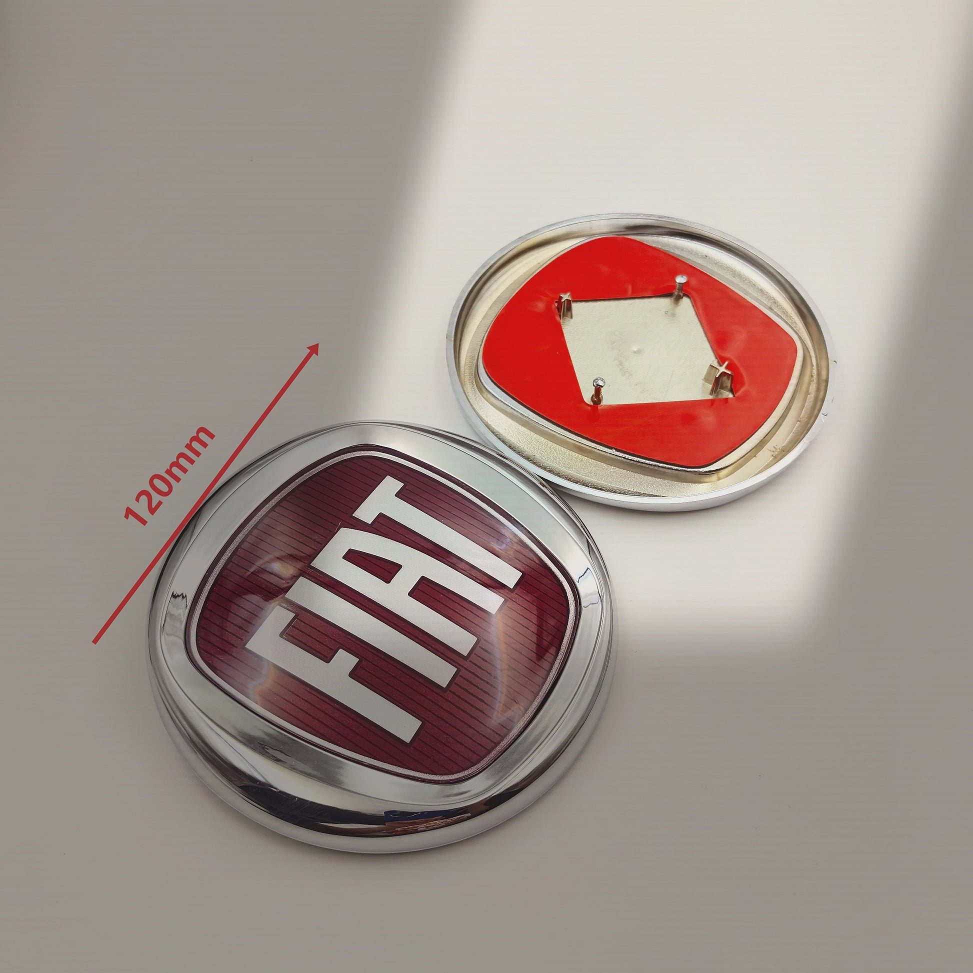 Fiat Embleem / Logo Badge voor Grille, Motorkap, Kofferbak - Diverse Maten