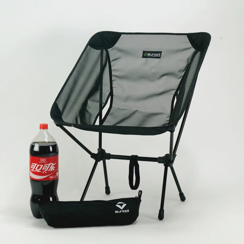 Ultra-lichte Kampeerstoel 570g - Opvouwbare Outdoor Stoel voor Wandelen, Strand & Vissen