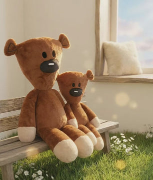 Mr. Bean Knuffelbeer Pluche Speelgoed - Zacht & Decoratief, Cadeau voor Kinderen en Volwassenen