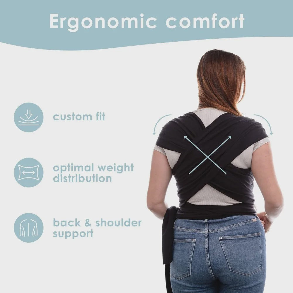 Lichtgewicht en Ademende Baby Draagdoek - Handsfree Comfort voor Ouders
