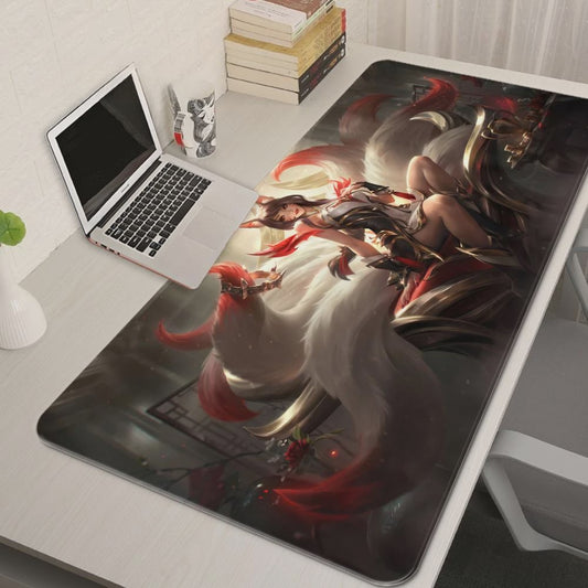 Luxe PU Leer XL Gaming Muismat - Anti-slip Bureau Mat met League of Legends Designs