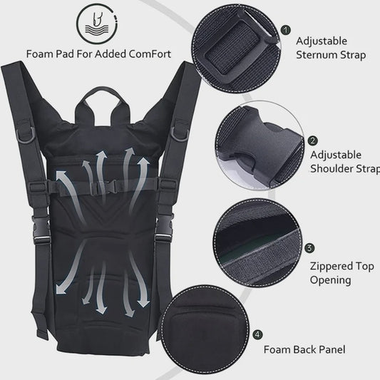 3L Waterdichte Hydratatie Rugzak - Outdoor Sport, Fietsen, Wandelen & Klimmen