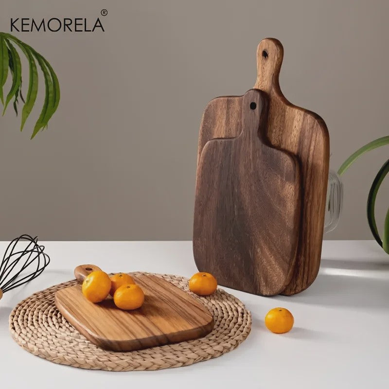 Houten Snijplank met Handvat - Stijlvol & Duurzaam voor Keuken & Serveertafel