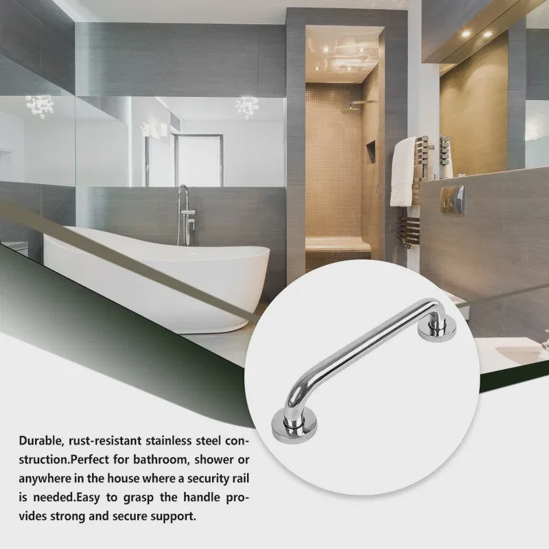 Hoogwaardige RVS Handgreep - Veiligheid & Stijl voor Badkamer, Douche & Toilet (30/40/50cm)