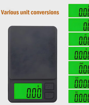Precisie Keukenweegschaal 0.01g - Digitale Weegschaal voor Voedsel & Sieraden met LCD