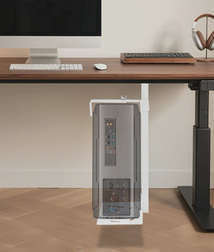 Verstelbare Computer Case Houder voor Onder het Bureau - PC Toren Beugel