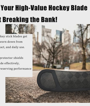 IJshockey Stick Blade Protector P28/P92 - Duurzaam PE Materiaal met Klittenband