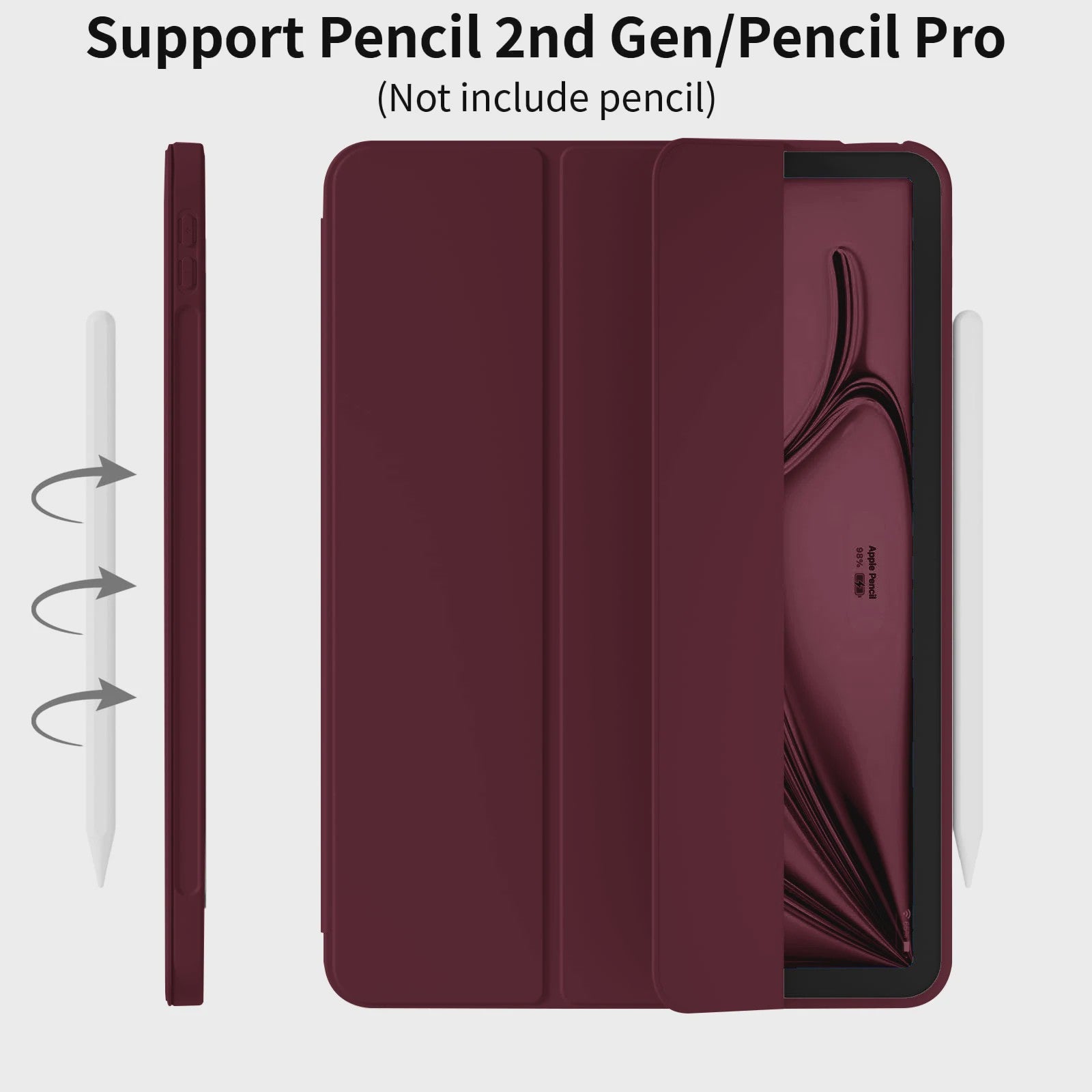 iPad Hoes 11" 11e Gen (2025) & 10.9" 10e Gen (2022) - Smart Cover met Auto Wake/Sleep